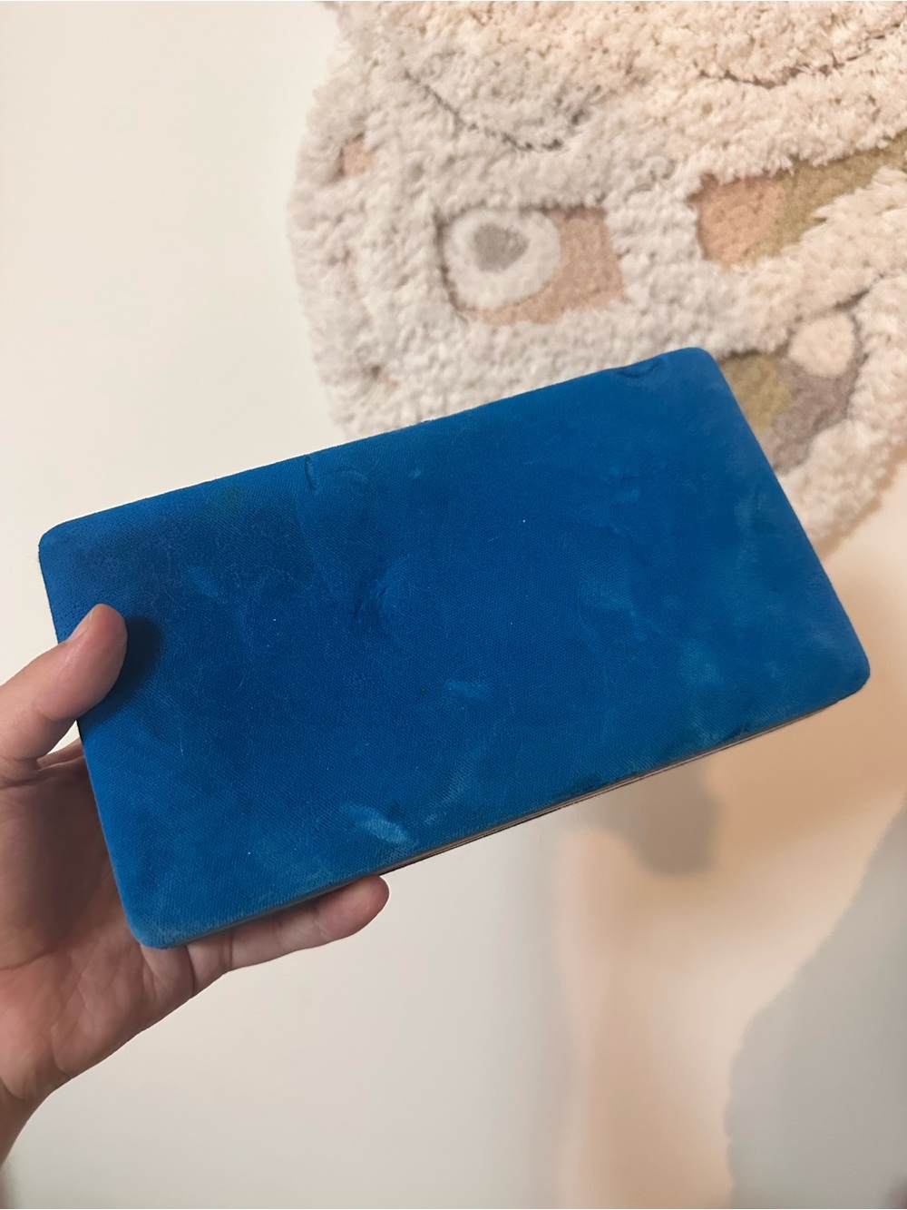 BIRKS - Blue Velvet Jewelry Case Vintage